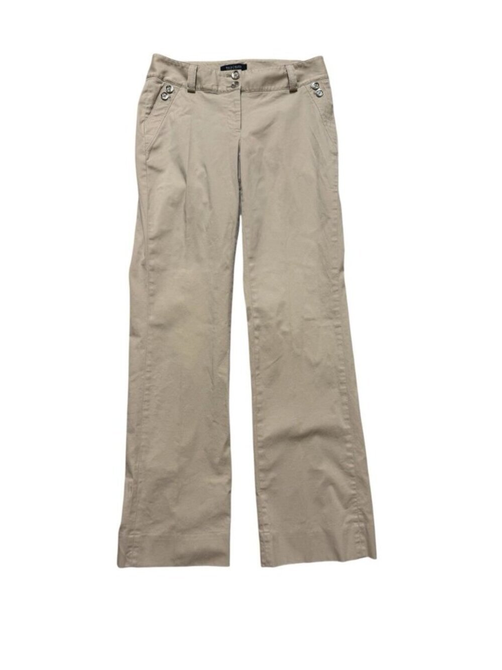 White House Black Market Legacy Boot Leg Pants Khaki Size 4R